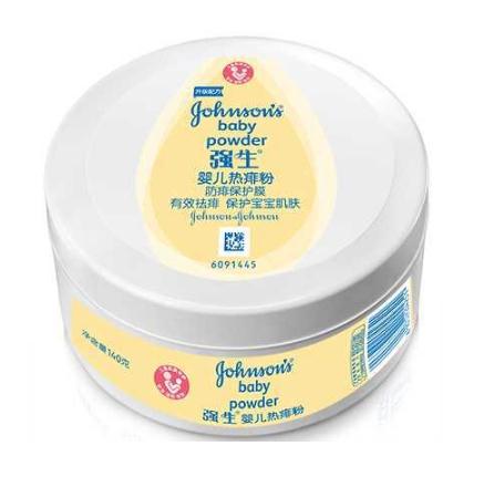 强生婴儿热痱粉 含天然薄荷精华 有效帮助祛痱