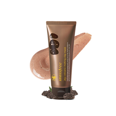 悦诗风吟济州岛火山岩泥毛孔控油清洁净溶温热面膜