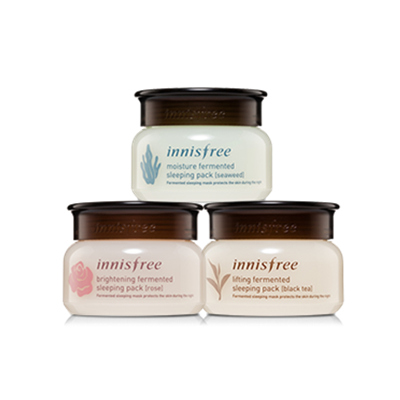 悦诗风吟发酵睡眠面膜 萃取自然 睡眠中呵护肌肤