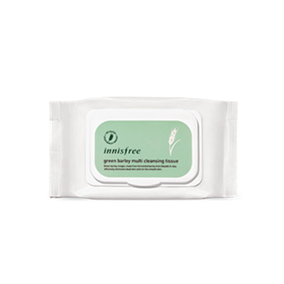 悦诗风吟济州岛青麦净颜多用卸妆湿巾