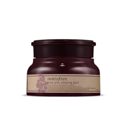 悦诗风吟红酒夜间修护啫喱面膜