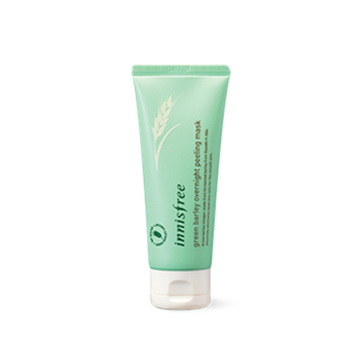 悦诗风吟济州岛青麦角质调理夜间面膜 集中修护肌肤