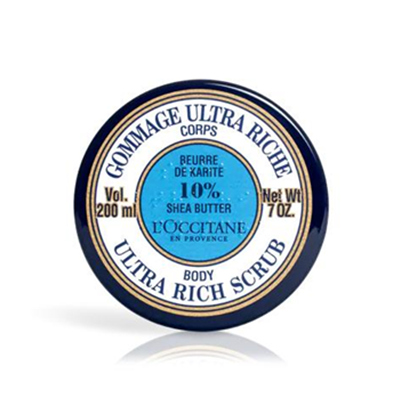 欧舒丹乳木果丰凝滋养身体磨砂膏 保湿滋养 丰润柔适