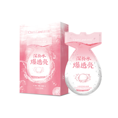 ClorisLand 花皙蔻光感透亮爆水面膜 深补水 爆透亮