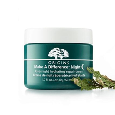 悦木之源ORIGINS复活草水润修护晚安霜