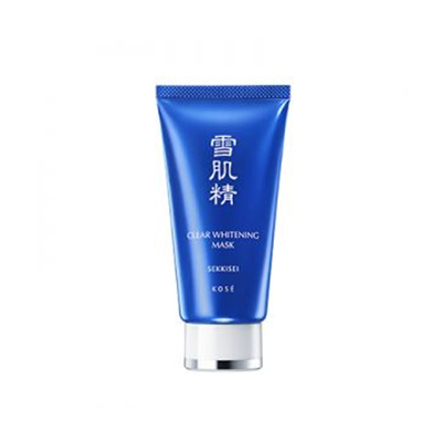 雪肌精美白黑面膜