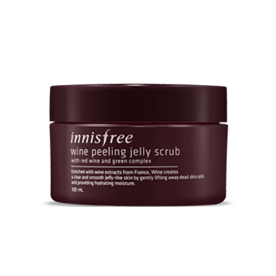 悦诗风吟红酒磨砂啫喱膏 打造光滑肌肤