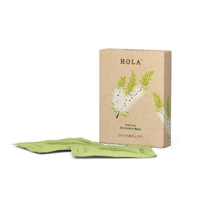 HOLA赫拉茶树植物调理控油面膜贴 平衡水油 净化排浊