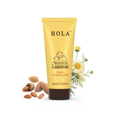 HOLA赫拉绵羊油温和洁面乳 改善干燥 保湿滋养