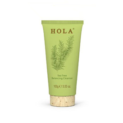 HOLA赫拉茶树植物调理洁面膏 洗净污垢 减少老废角质