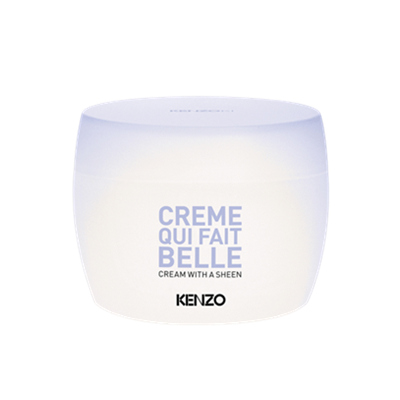 KENZO凯卓舒缓白莲光采焕容滋润霜 莹亮匀净 细致纹理