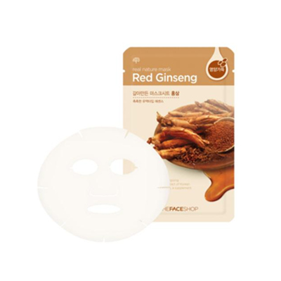菲诗小铺自然之源面膜 – 红参 营养丰富