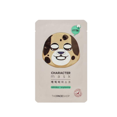 菲诗小铺动物脸谱面膜-小狗 皮肤重现清爽光洁