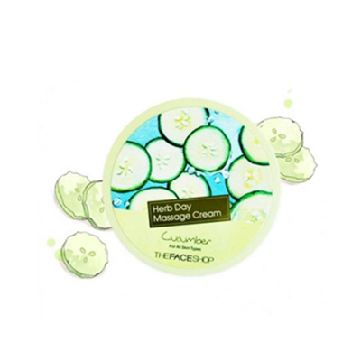 菲诗小铺草本日记黄瓜按摩霜 水润滋养