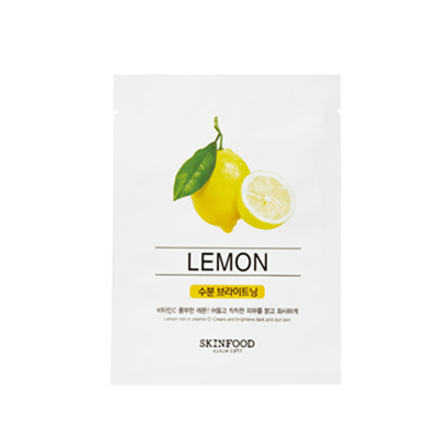 思亲肤美印美食单张面膜（柠檬）