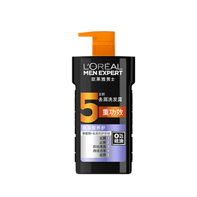 欧莱雅男士去屑洗发露（氨基酸养护） 去屑滋养止痒