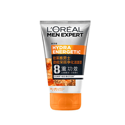 欧莱雅男士劲能深层净化洁面膏