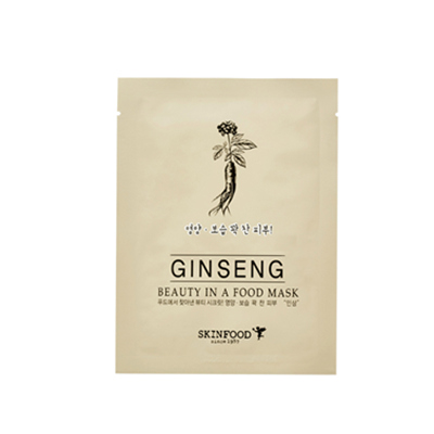 思亲肤美印美食单张面膜（人参） 滋养水润 营养保湿