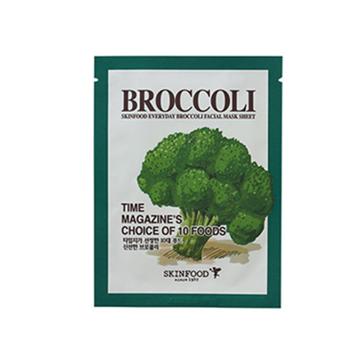 思亲肤花椰菜沁漾精华单张面膜 补充水分 柔嫩平滑