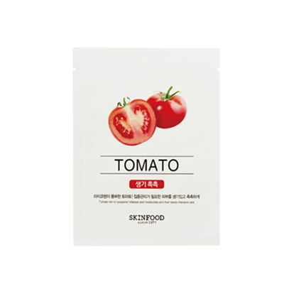 思亲肤美印美食单张面膜（番茄） 集中补水