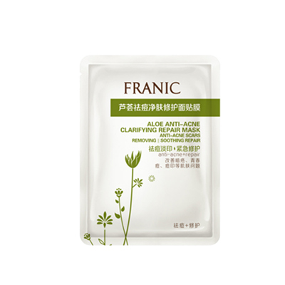 FRANIC法兰琳卡芦荟祛痘净肤修护面贴膜 祛痘净肤
