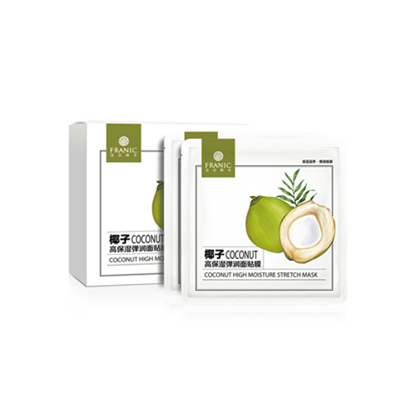 FRANIC法兰琳卡椰子高保湿弹润面贴膜 补水滋养弹润
