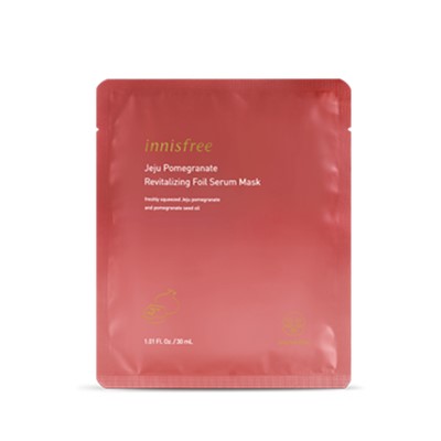 悦诗风吟济州石榴活妍焕采精华密集修护面膜 强韧肌肤 减缓损伤