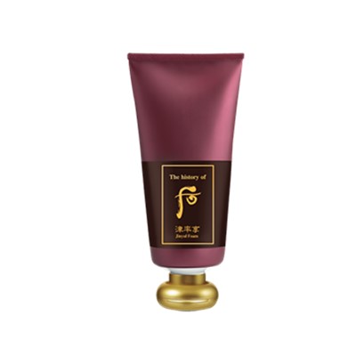 后津率享红华凝香精华洁面液 清洁污垢 水润清透