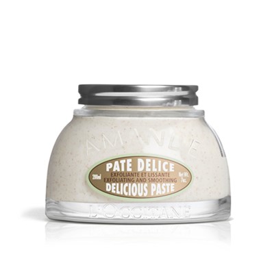 欧舒丹甜扁桃紧致磨砂膏 紧致抛光 细腻磨砂